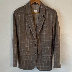 A New Day Plaid Blazer‎